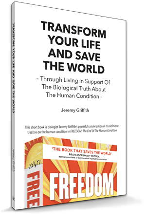 ‘Transform Your Life And Save The World’
